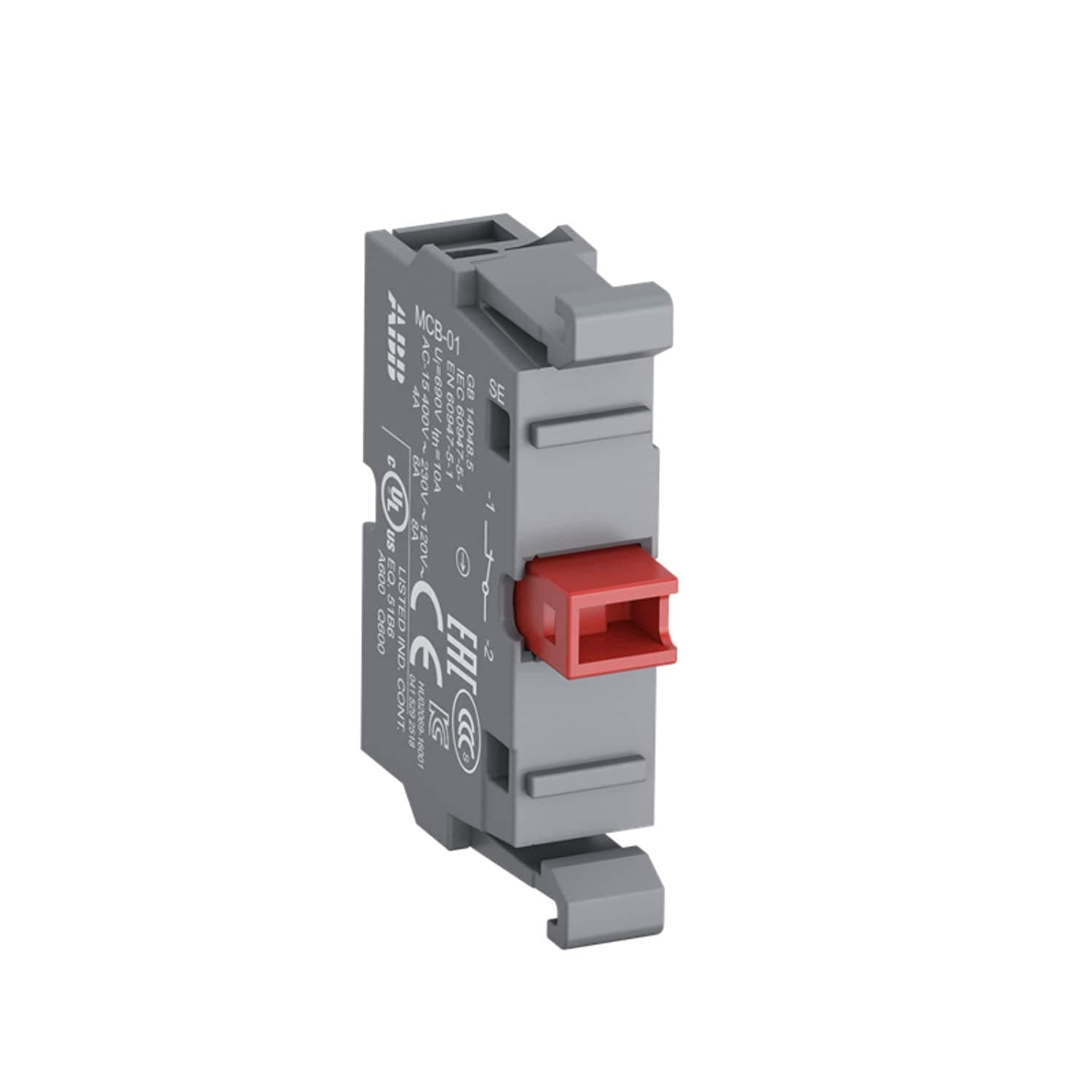 MCB-01 Modular Contact Block, Front Mounting (ABB1SFA611610R1010)