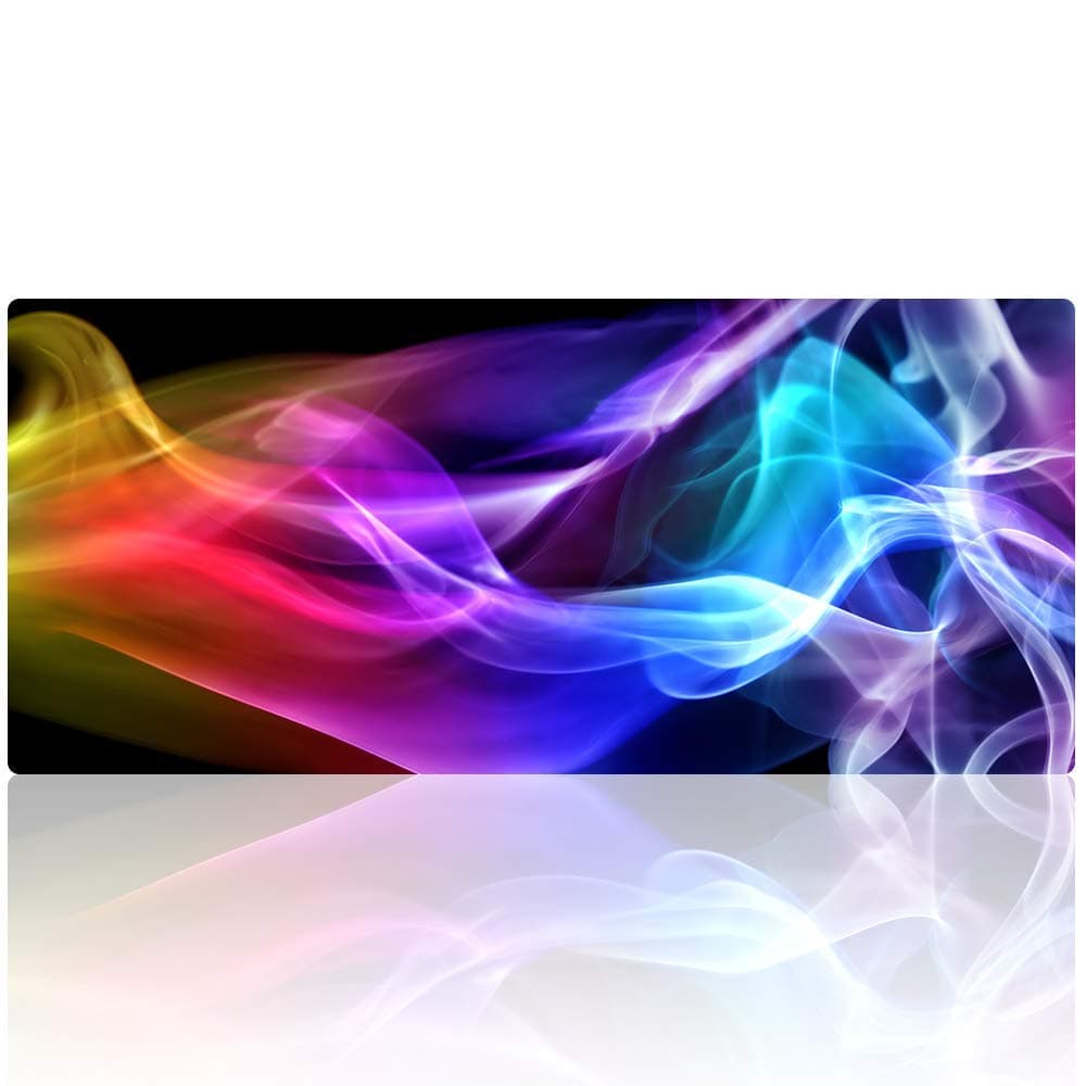 YEBMoo Extra Large Gaming Mouse Pads/Extended Protective Office Desk Mouse Mat Non-Slip Professional Precision Tracking Surface (35.4" x 15.7") for PC Computer Laptop (004guangsu)