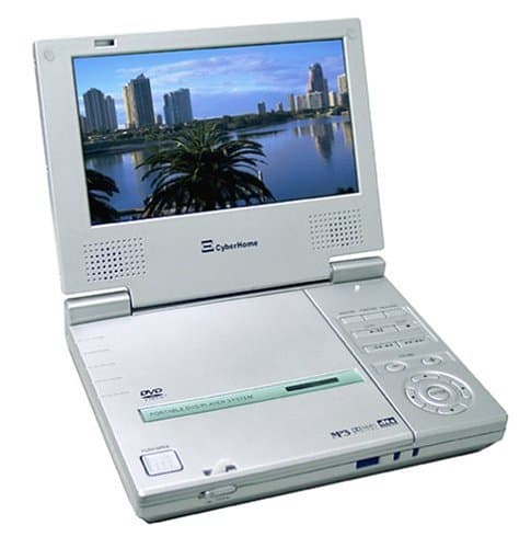 CH-LDV700B Portable DVD Player with 7-Inch Screen