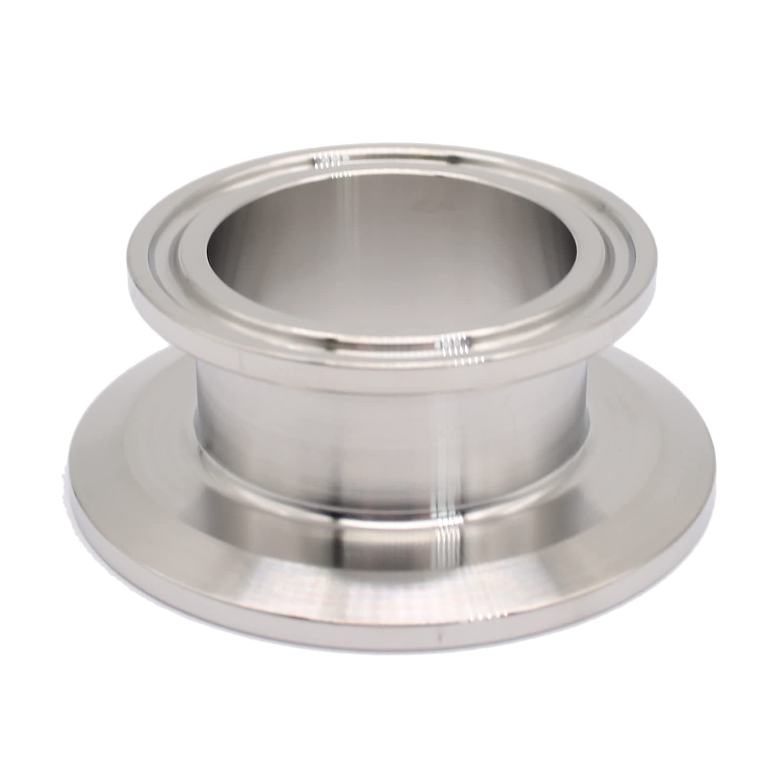 2 Inch × 1.5 Inch Sanitary Fitting End Cap Reducer Stainless Steel 304 Sanitary Concentric Reducer Tri Clamp Clover