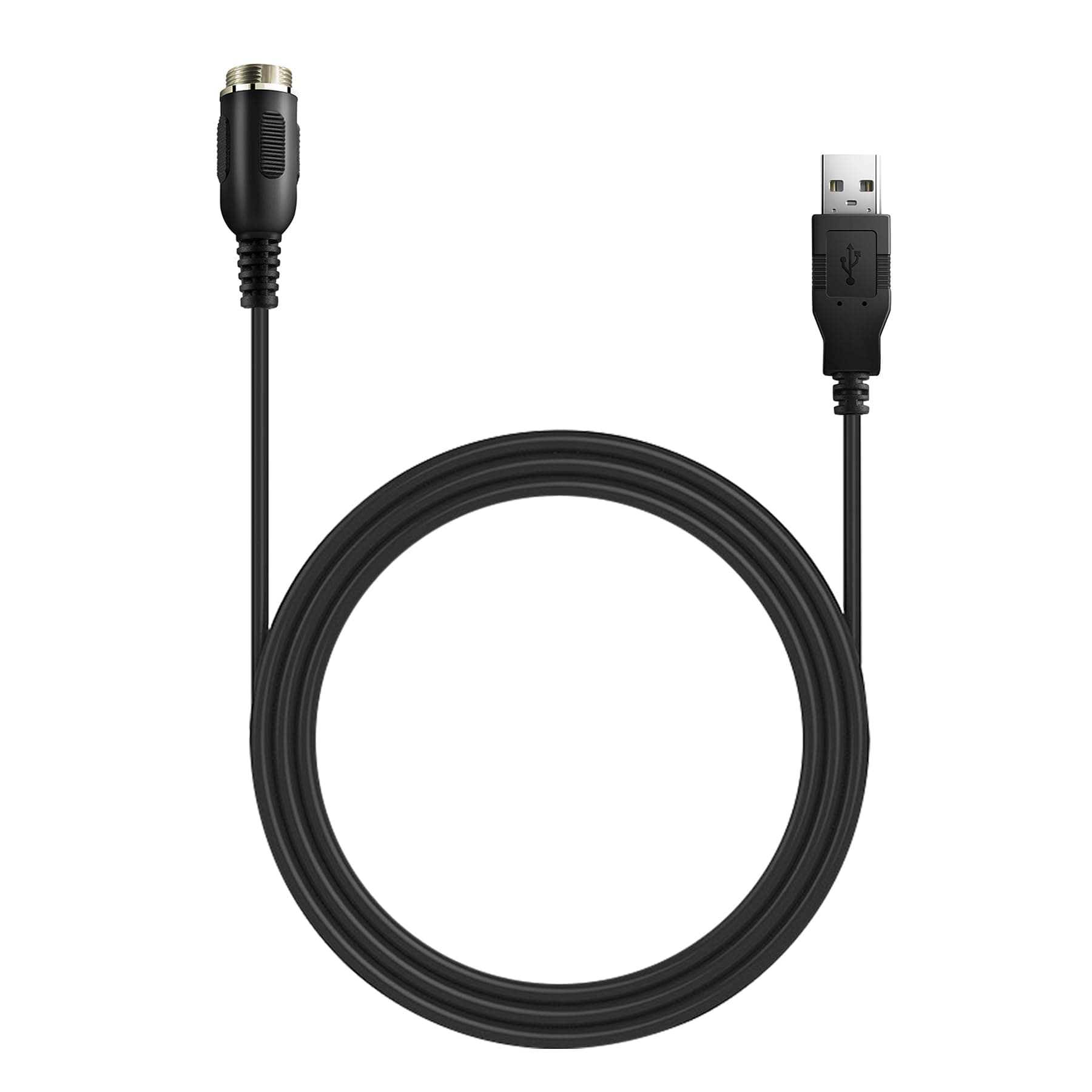 Connection Din6 USB Cable Adaptation Fit for Thrustmaster TH8A Cable Hand-Row TSS Handbrake Signal Line (USB)