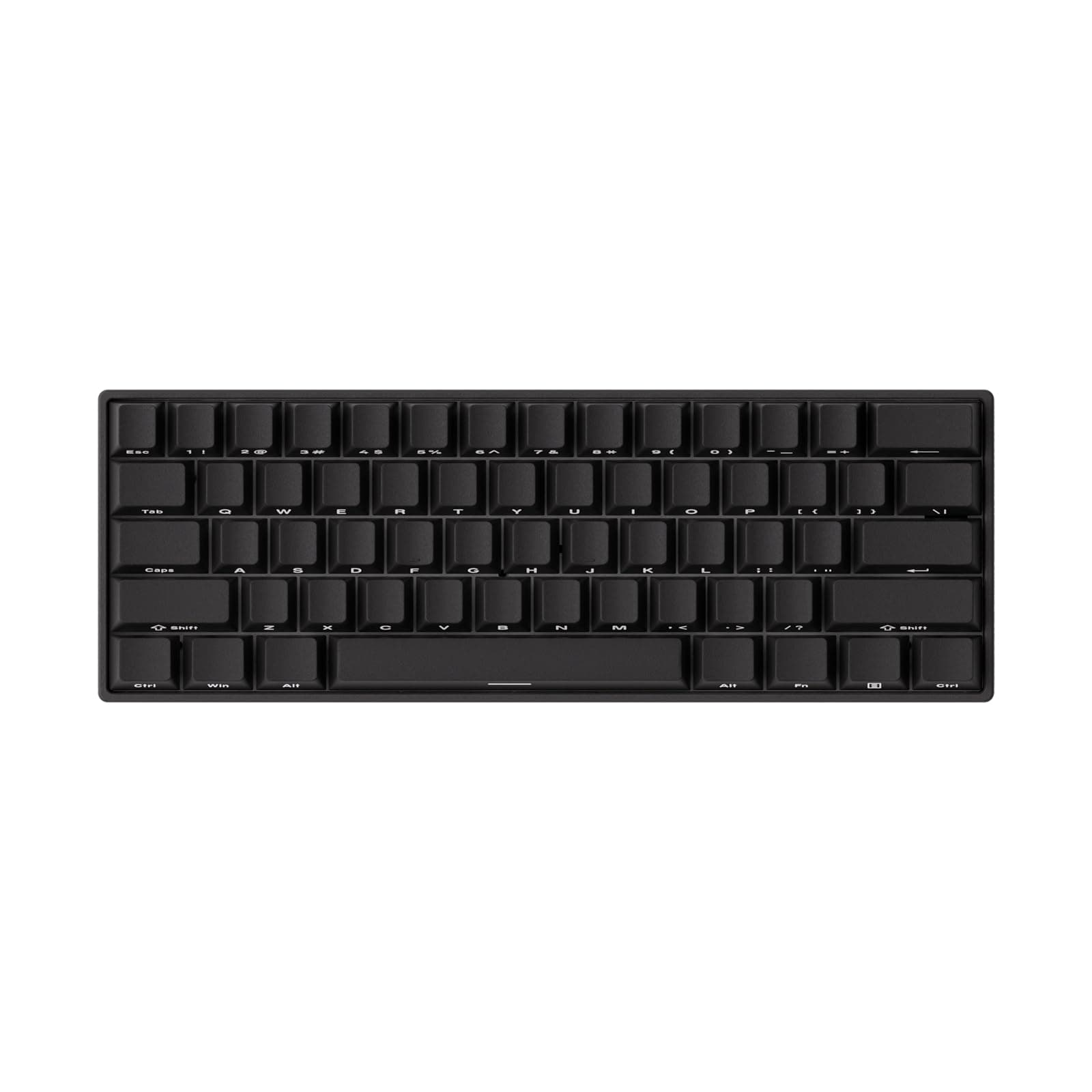 FUN60 MAX Rapid Trigger Gaming Keyboard 8k SP Magnetic Switch HE Keyboard Multi-Modes Wireless 60% Black Shine-Through, Glare Magnetic Switch