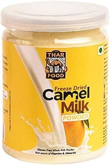 Thar Food Camel Milk Powder - Freeze Dried Everyday Milk Powder - Mango Flavour - 50gm