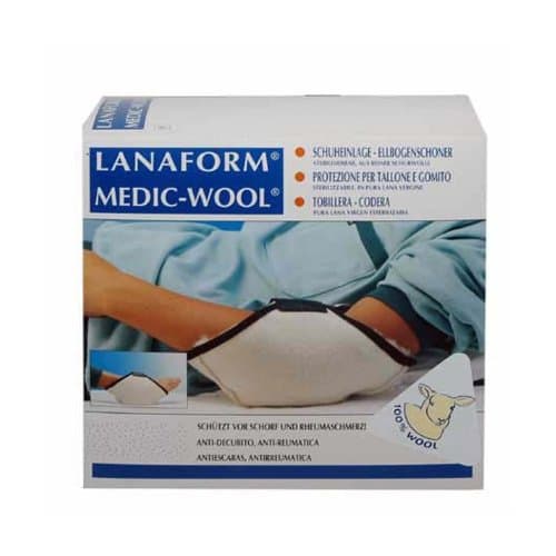 Lanaform LA0705000E Medic Wool Heel Elbow Pad