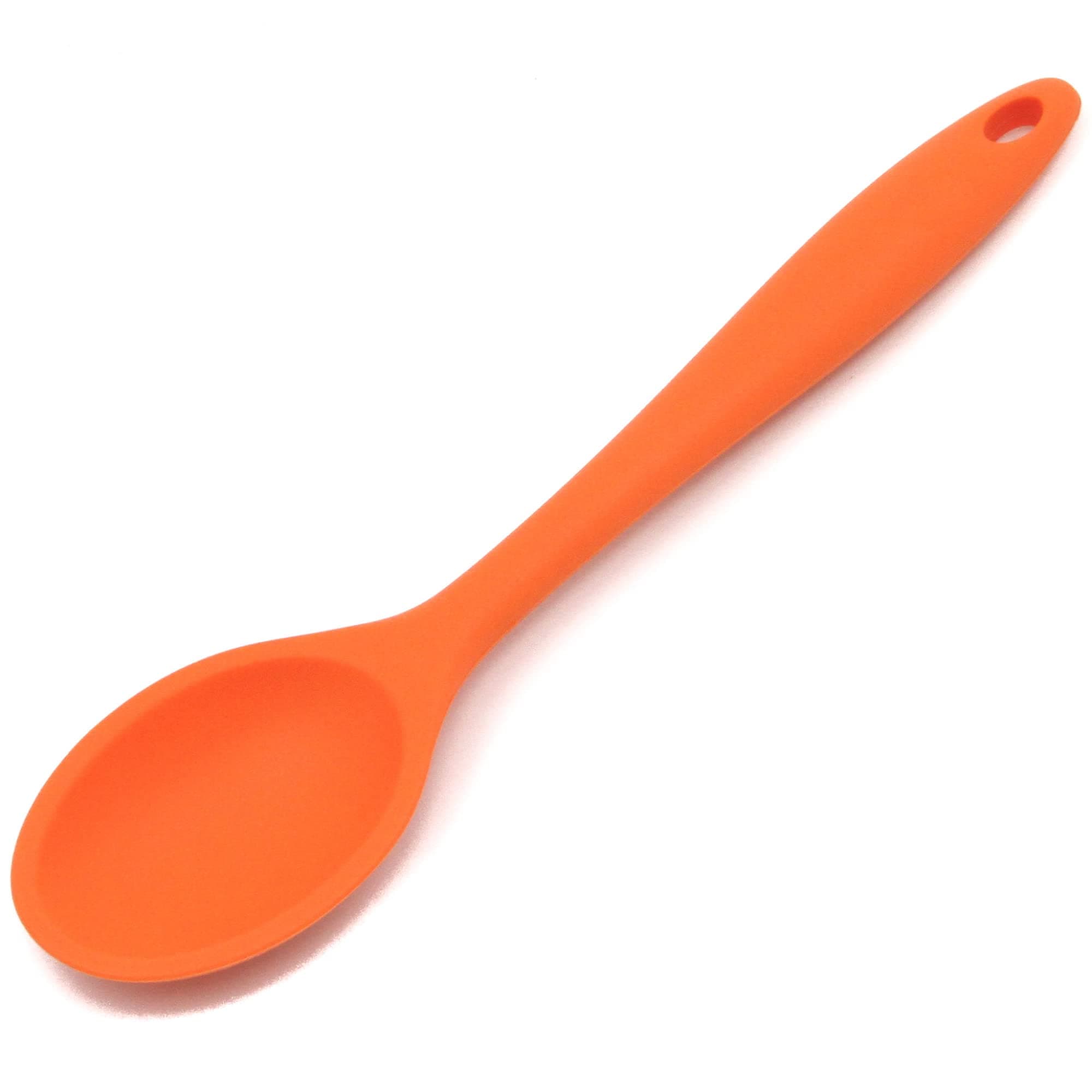 Chef Craft Premium Silicone Basting Spoon, 11", Orange