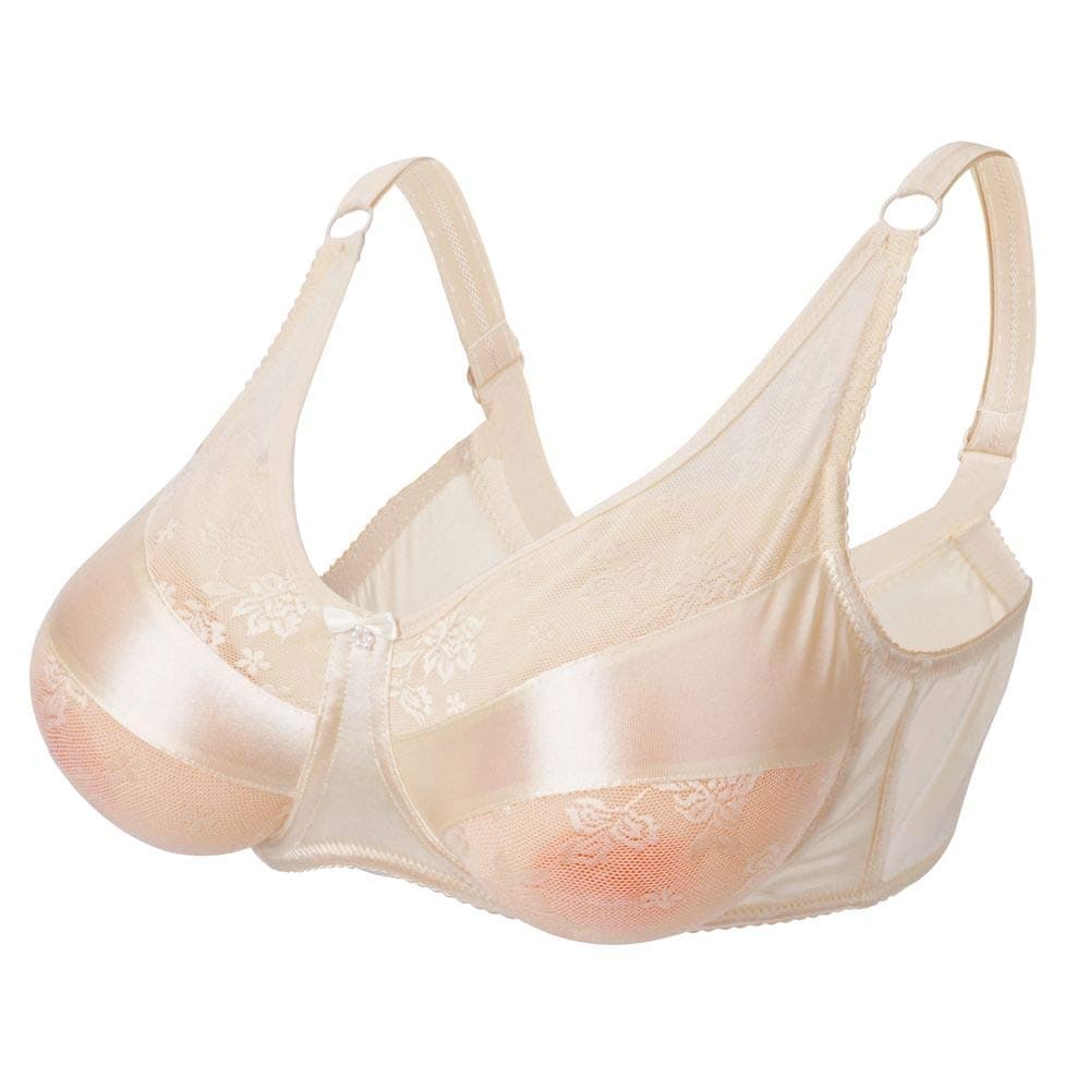Special Pocket Bra for Silicone Breast Forms Post Surgery Mastectomy Crossdressing Bra