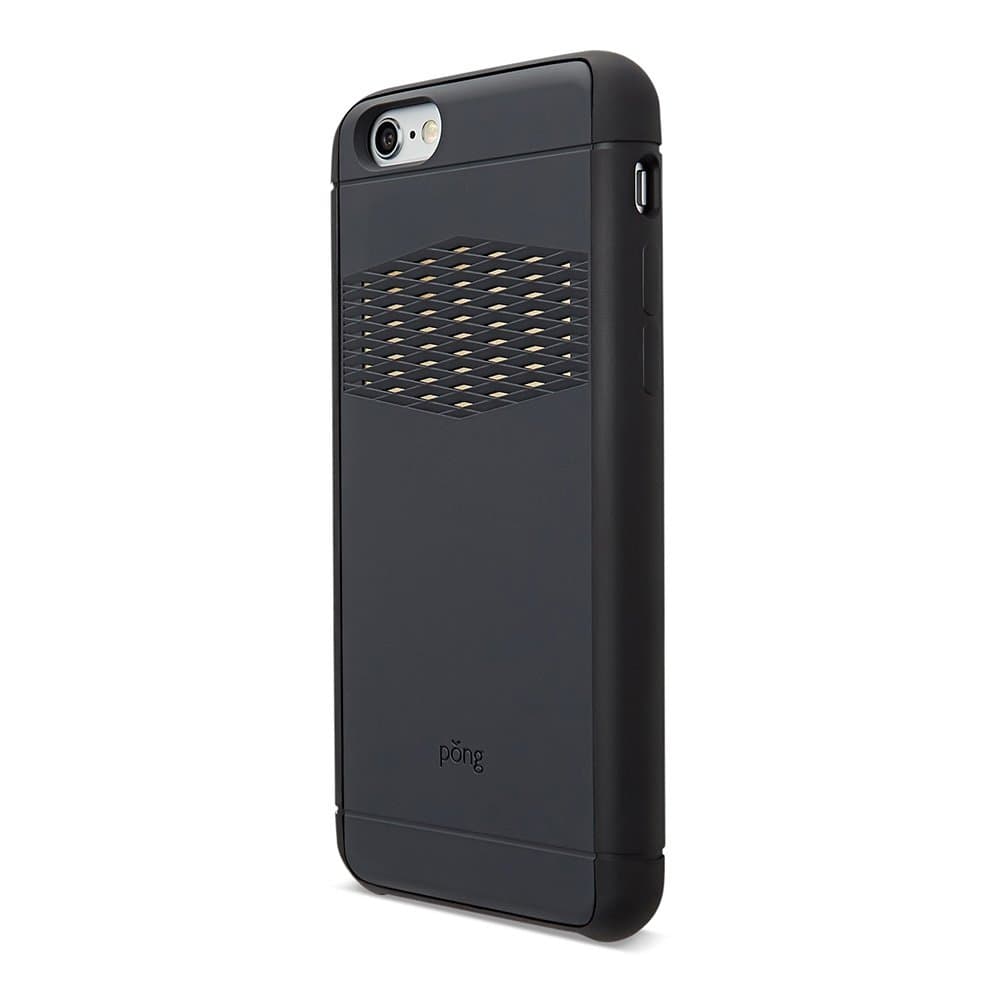 Pong Rugged iPhone 6/6s Case - with built in antenna technology- Black
