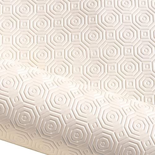 KGS Variations Bulgomme Tablecloth White Under Table Cloth Sold by the Metre (140 x 190 cm)