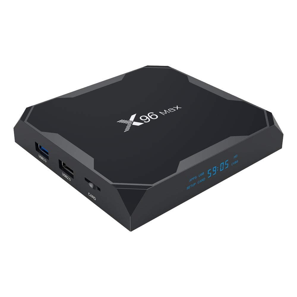 DroiX X96 Max+ Android 9 Pie TV BOX Mini PC HTPC - Amlogic S905X3 2.0Ghz CPU, 4GB RAM, 32GB ROM [X96M+-4/32]