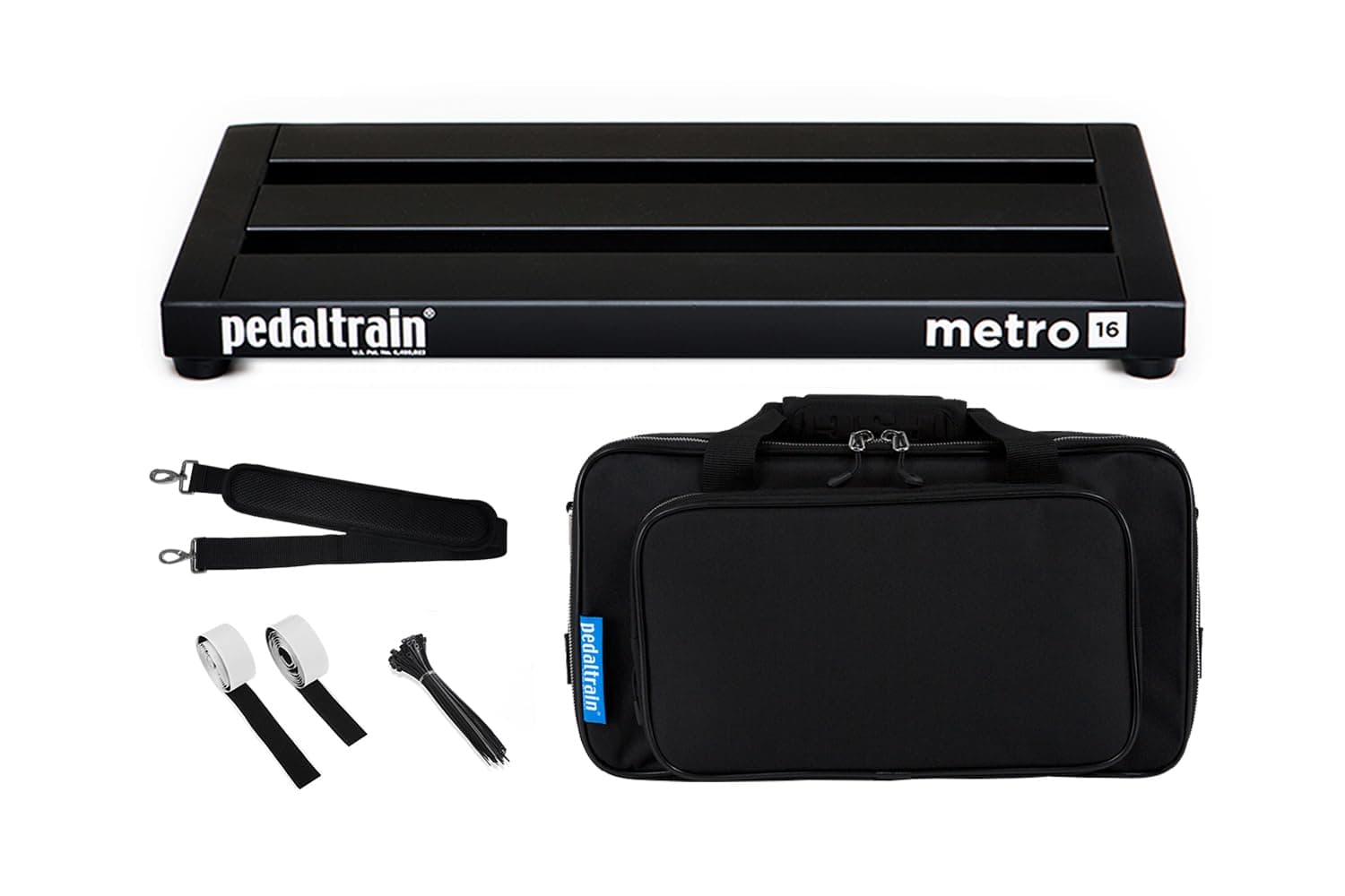 Pedaltrain PT-M16-SC Metro 16 with Soft Case 3 Rails - 16” x 8”