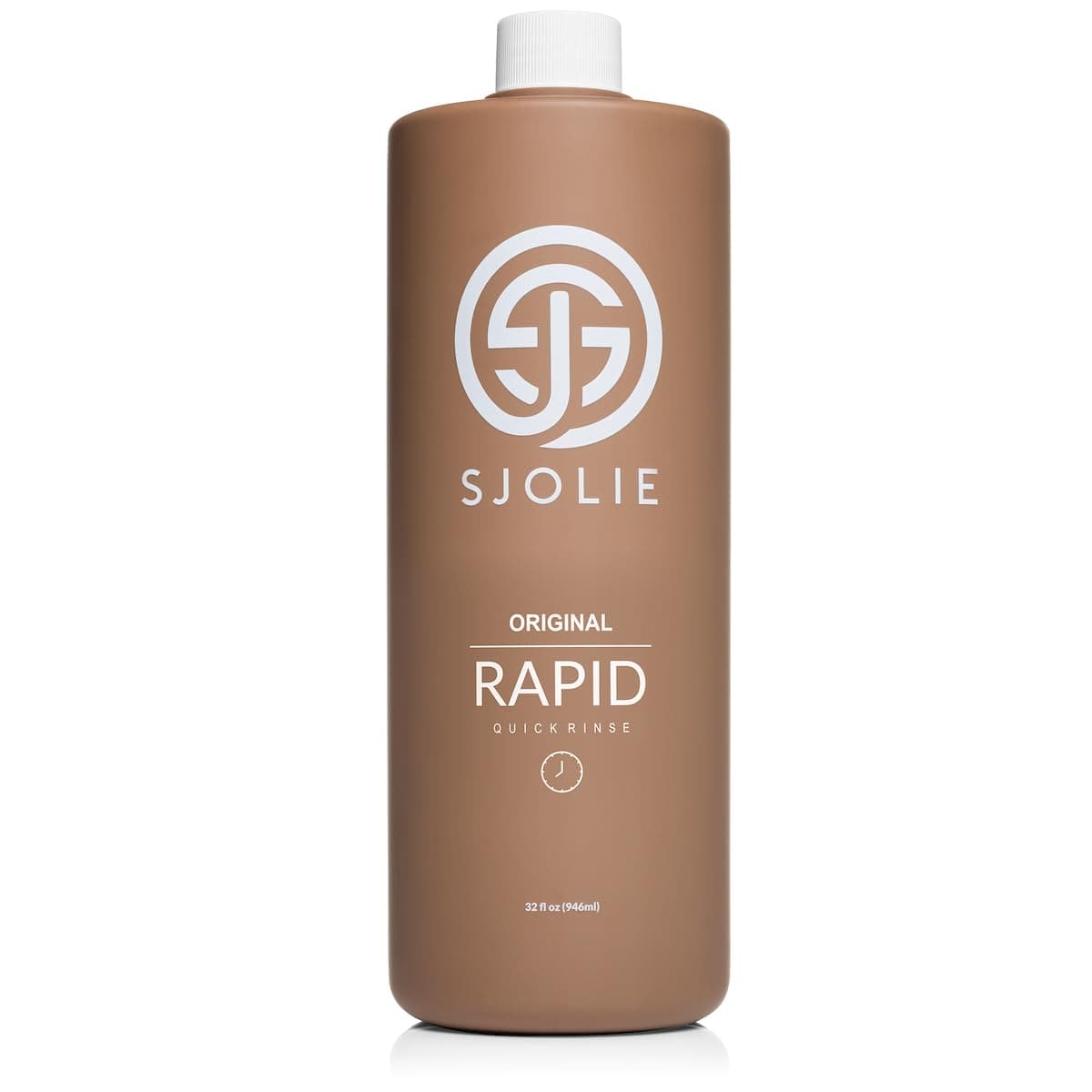SJOLIE Rapid Spray Tan Solution - Ultra One Hour Express Tan - Olive Base | Sunless Tanner for a Fast Drying, Vegan-Friendly, Radiant Glow (32oz)