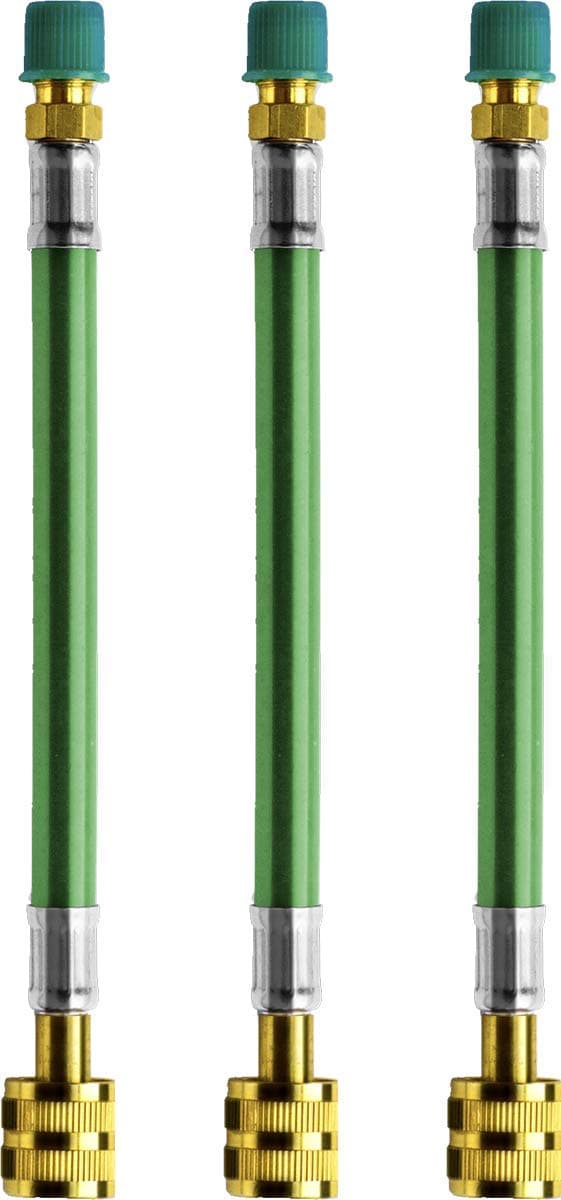 Direct Inject Ultimate 3-Pack | 3-in-1 AC Refrigerant Leak Sealer | with UV Dye & Moisture Remover | for Most HVAC Systems Up to 5 Tons - Professional AC Leak Sealer - AC Stop Leak