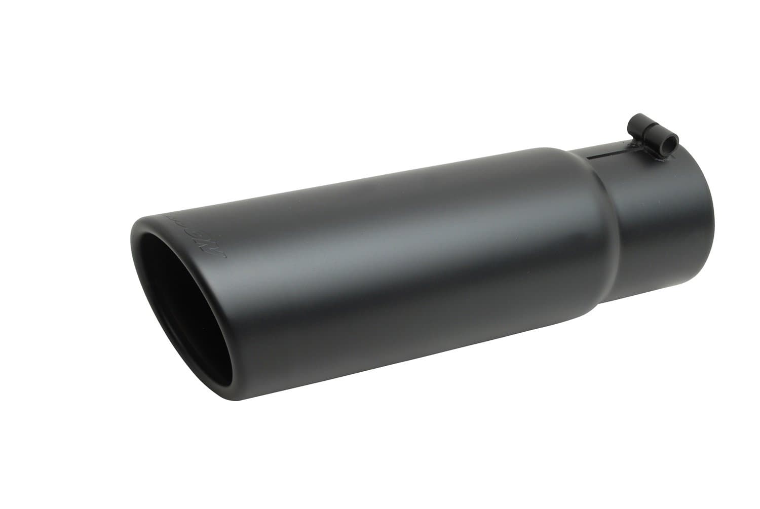 GIBSONPerformance 500641-B Black Ceramic Rolled Edge Angle Exhaust Tip