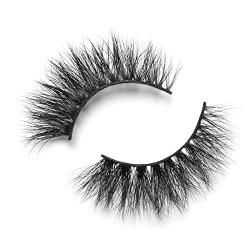 Lilly Lashes3D Mink Carmel False Eyelashes Dramatic Look and Feel Reusable Non-Magnetic 100% Handmade & Cruelty-Free