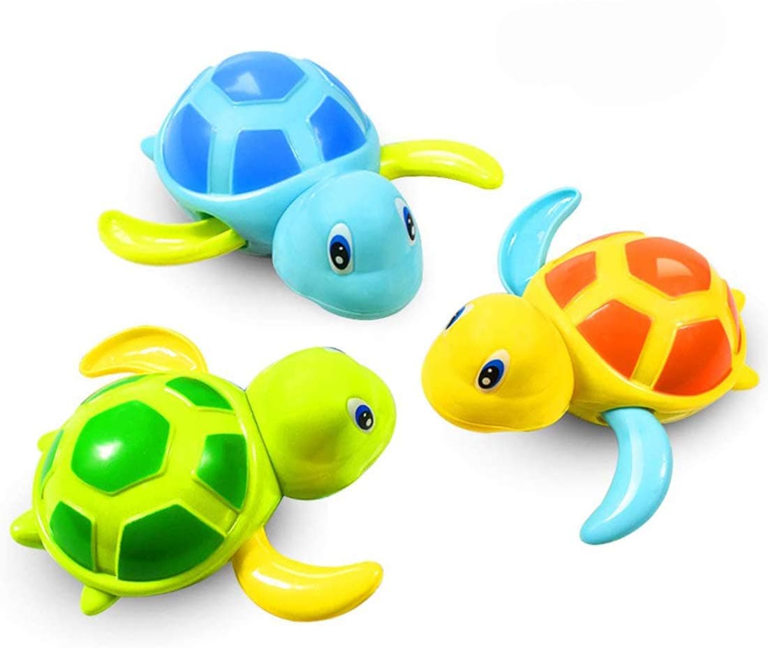 TALITAREToddlers Bath Wind Up Turtle Toys