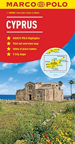 Cyprus Marco Polo Map (Marco Polo Maps)