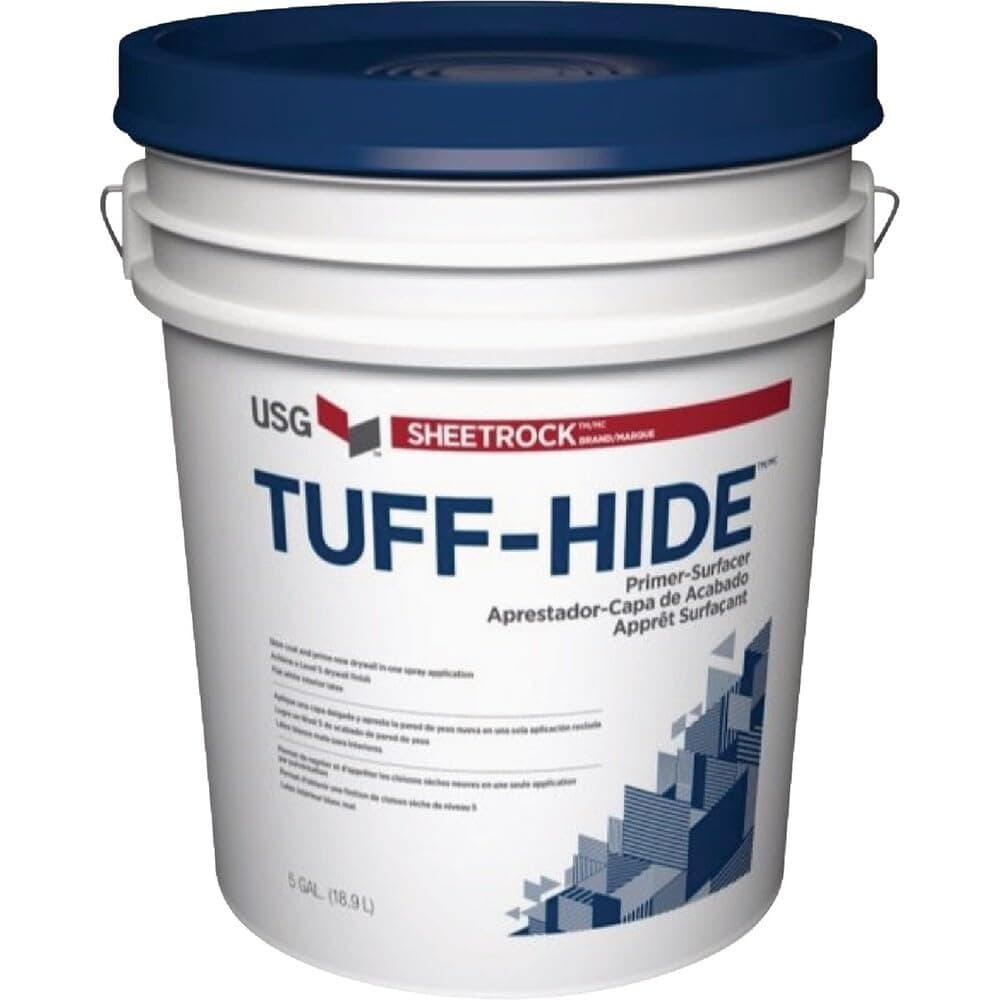 USG Interiors Sheetrock Tuff-Hide Flat White Latex-Based Primer for Drywall 5 gal.