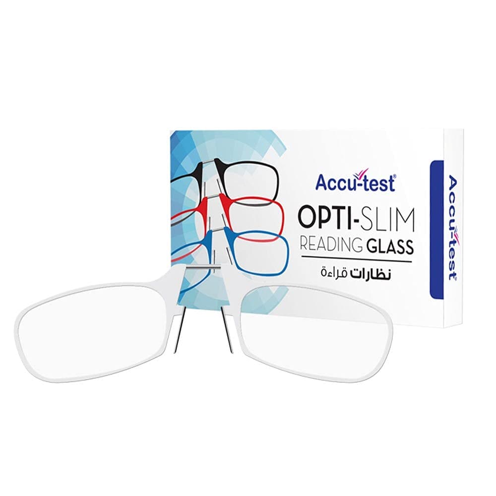 OPTI-SLIM READING GLASS, CLEAR +2.50