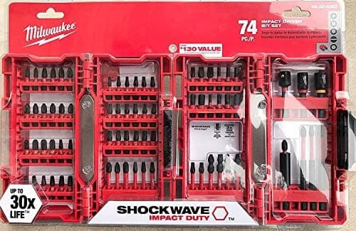 Shockwave Impact Driver Bit Set (74 Piece) 48-32-4062