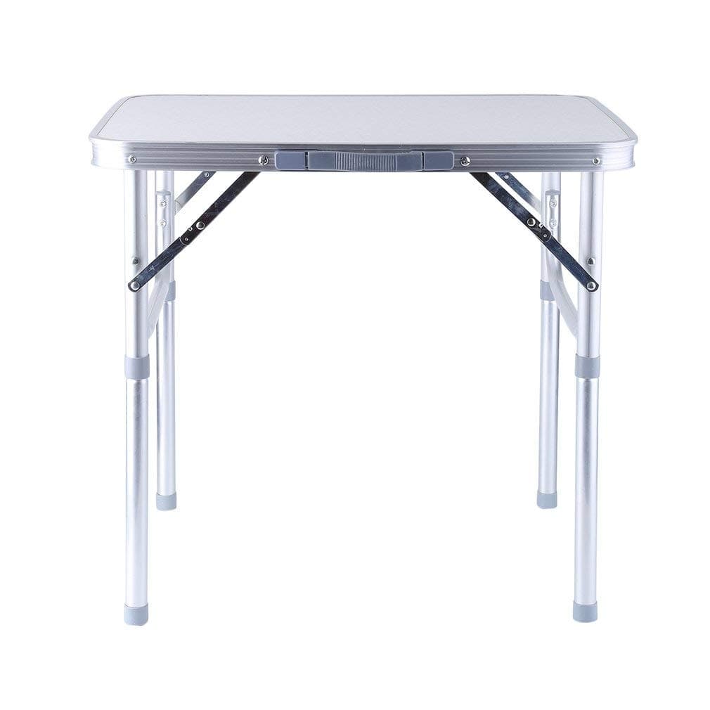 COMOTS 2FT/4FT Portable Outdoor Table Adjustable Height Folding Camping Picnic BBQ Kitchen Work Top Table (1 Table)