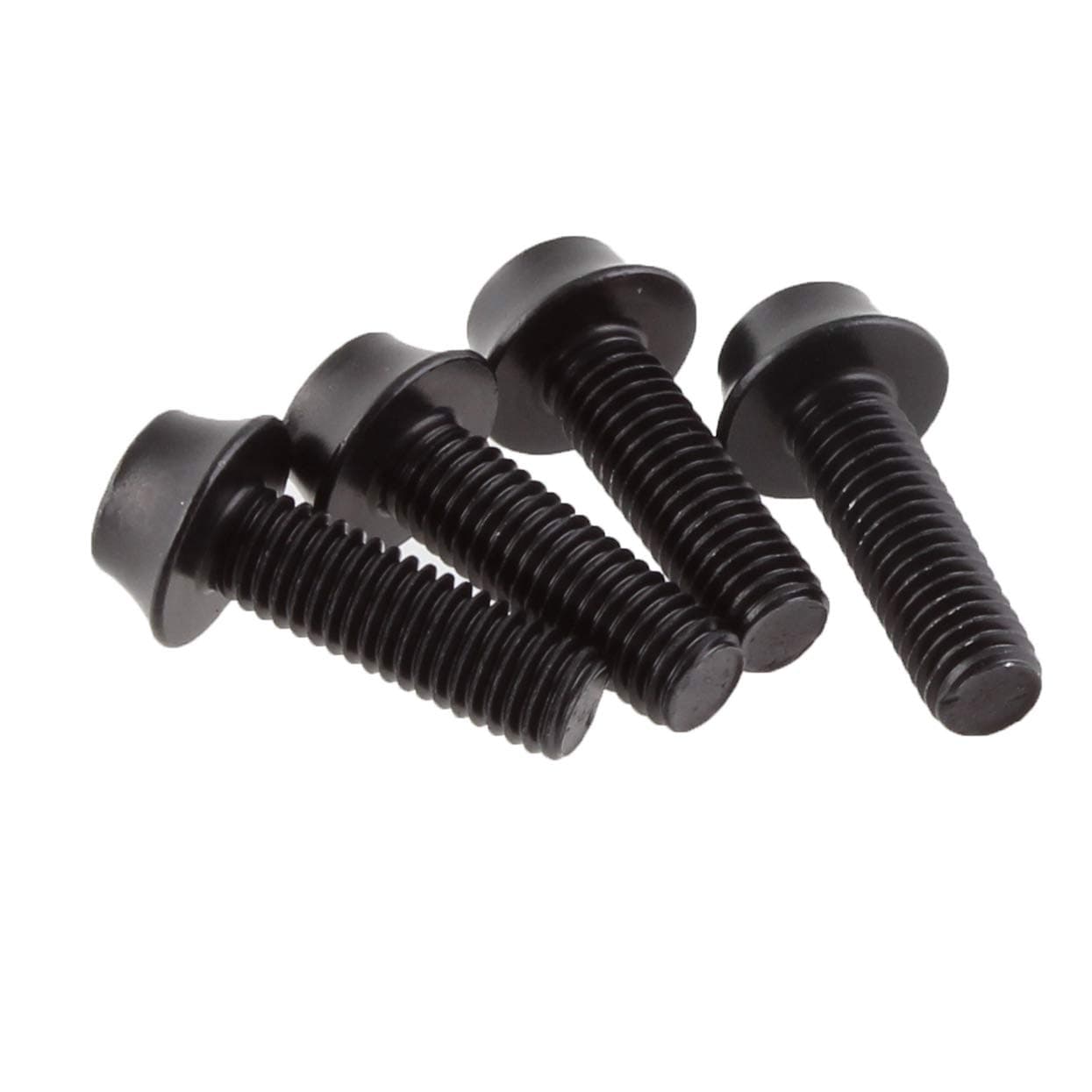 Wolf Tooth Precision Anodized Water Cage Bolts (Black)
