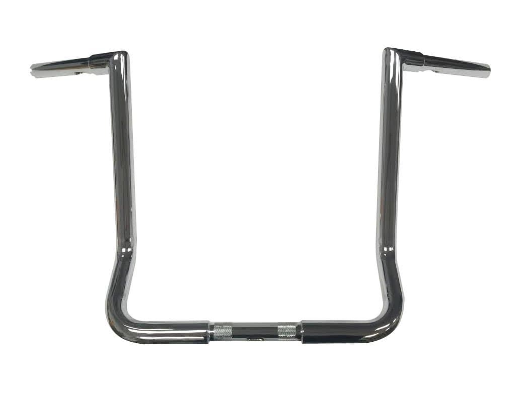 JMC Cycle - 16" Chrome Jmc Cycles Double Up Batwing Bagger Ape Hangers - 42901