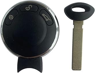 3 Buttons Smart Remote Key Case Fob Shell Replacement Keyless Entry Remote Key Cover for BMW Mini Cooper R56