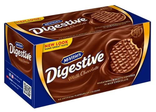 McVitie's Digestive Wheatmeal Milk Chocolate Biscuit - 200g