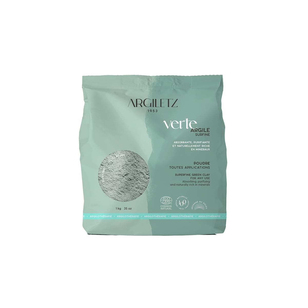 Argiletz Green Clay 1 kg Extra Fine