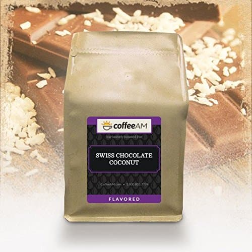 DECAF Swiss Chocolate Coconut Flavored Coffee