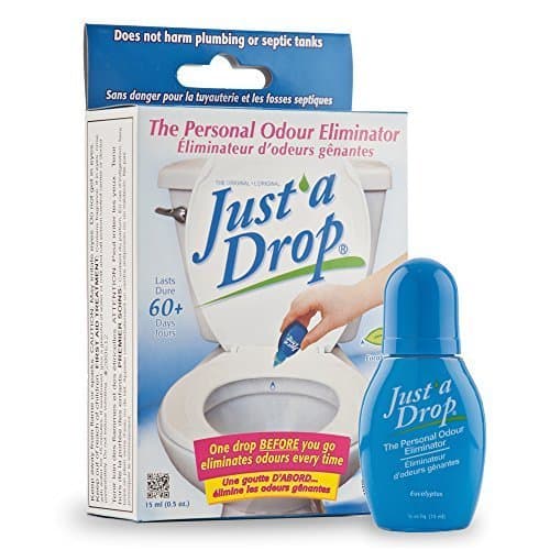 Windsor Direct Just A Drop Bathroom Odor Eliminator 15ml (2 Pack) by Just A Drop