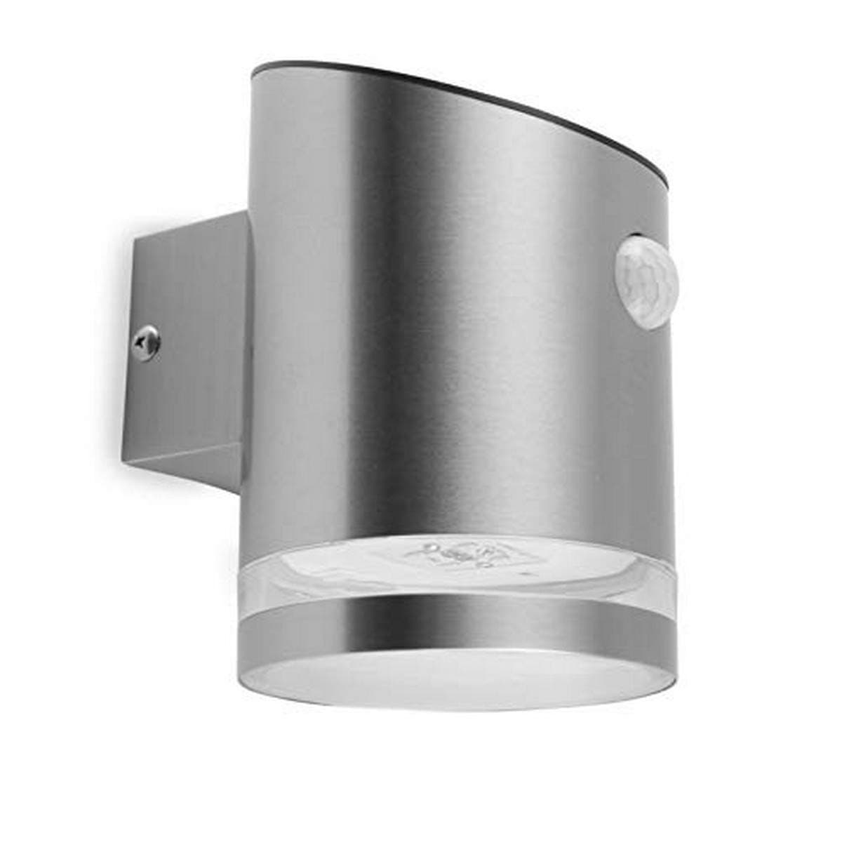 Smarwtares Outdoor Wall Light, Solar Powered, PIR Motion Sensor, Integrated LED, 75 Lumens, IP44