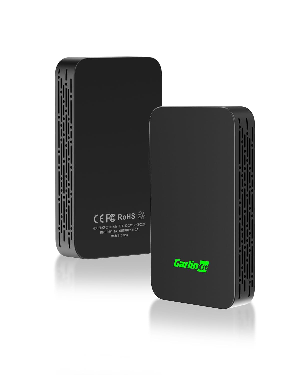 CarlinKit 5.0 CarPlay and Android Wireless Car (2 in 1), for cars equipped with Apple CarPlay and Android Auto (year of manufacture: 2017 to 2023) 5GHz WiFi, Auto Connect, Online Update