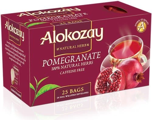 Alokozay Pomegranate 25 Tea Bags, 45g