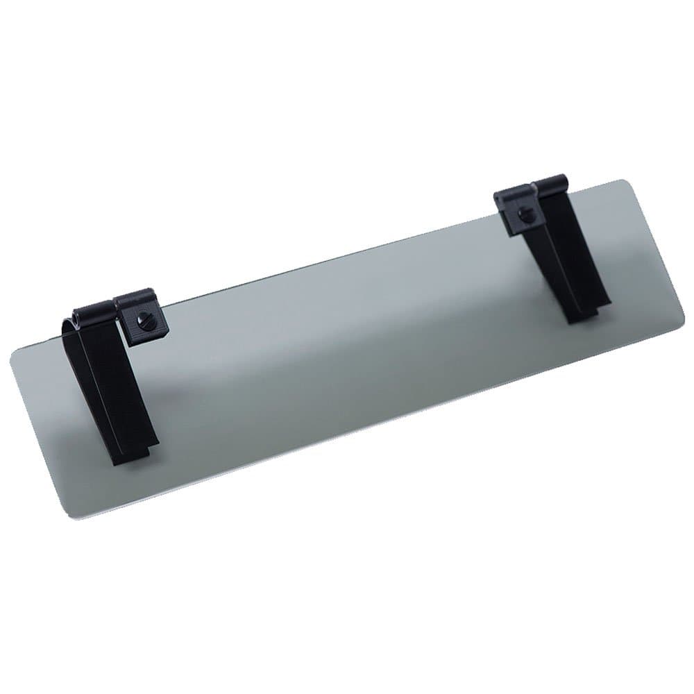 Glare Guard Polarized Sun Visor for Car, Sun Visor Extender For Car, Anti Glare Car Sun Visor, Universal Sun Visor, Adjustable Sun Glare Protection Visor USA Made Block UV rays 400, Gray 14 x 3.25