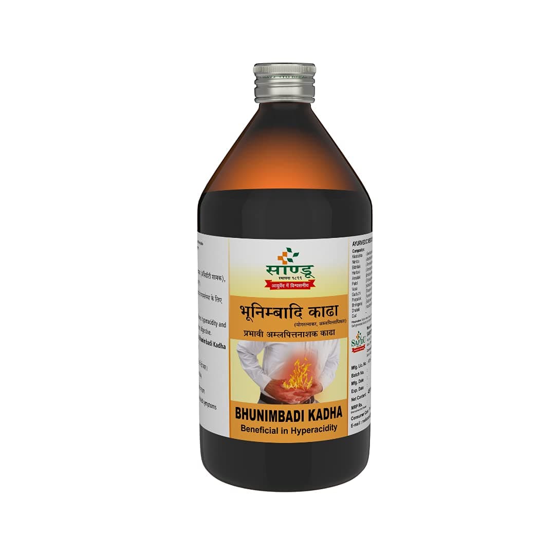 Bhunimbadi Kadha | Basic Ayurvedic Remedy for Hyperacidity (450 ml)