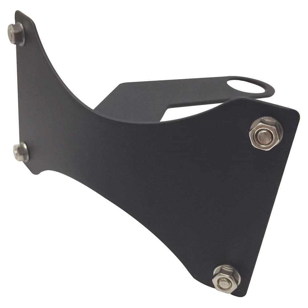 SPEEDMETAL Swingarm License Plate Bracket - Black