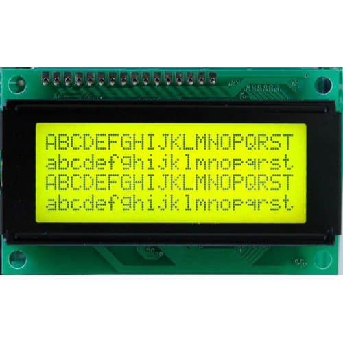 Generic ST/20x4Y Silicon TechnoLabs 20x4 Line LCD Display with Yellow Backlight HD44780