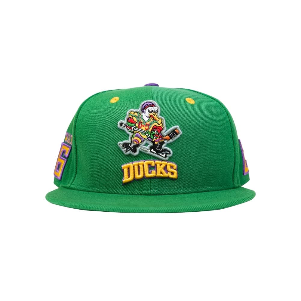 D-5 Mighty Ducks Adjustable Snapback Hat for Men Women #96 Conway #99 Banks Unisex Hip Hop Baseball Cap