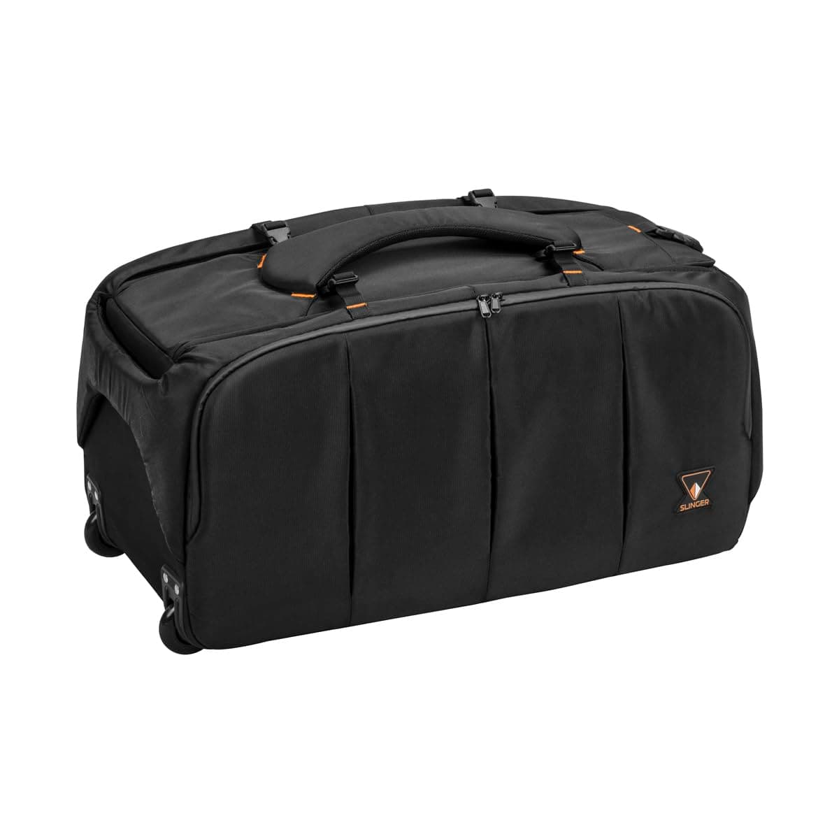 V2 BigBag Pro XL Rolling Video Camera Case with Wheels – Padded Camcorder Bag up to 22”, Water-Resistant Hard Shell, Adjustable Dividers, Retractable Handle