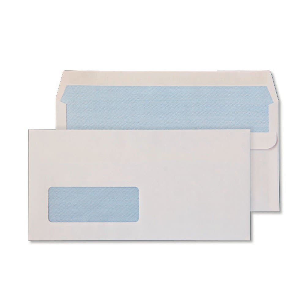 Purely Everyday DL Window Self Seal Envelope - White (Pack of 1000)