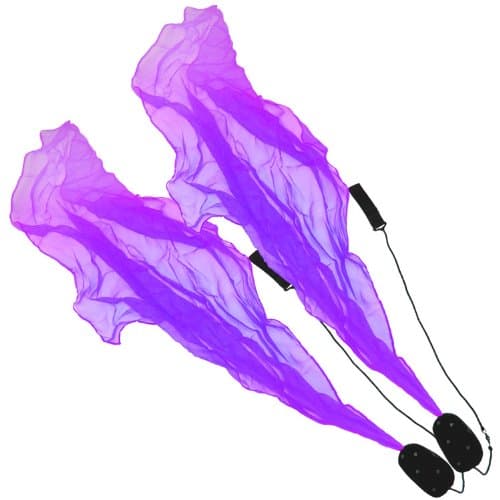 Pyropixies Purple Spiral Poi