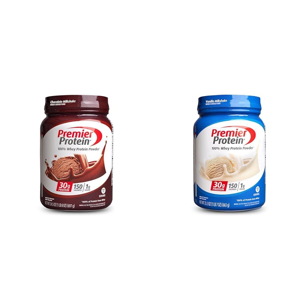 Chocolate Milkshake and Vanilla Milkshake Protein Supplement Bundle