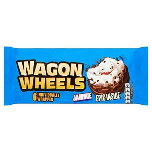 Wagon Wheels Jammie - 229g - 6 Pack