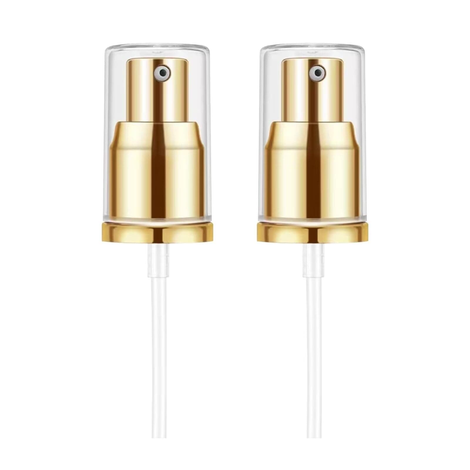 Chris.W 2Pack Foundation Pump Fit for Estee Lauder Double Wear Foundation DW Replacement Pump(Gold)