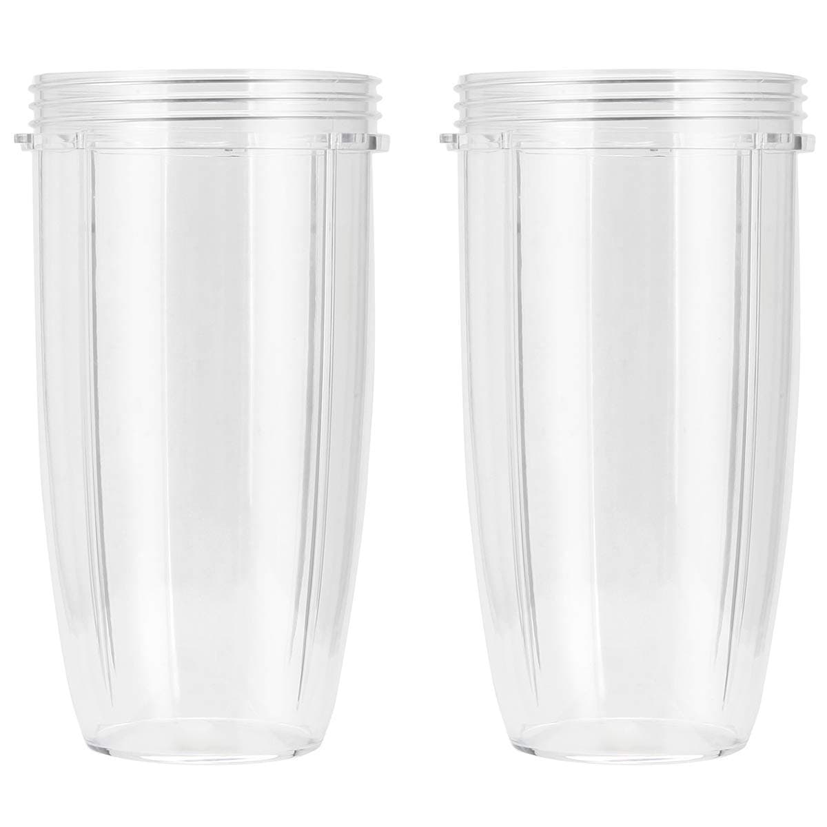 YNTT 2 Pack Replacement Cup for Nutribullet Blender Accessories - 32oz, Compatible with Nutri Bullet 600W and 900W - High-Quality Replacement Parts