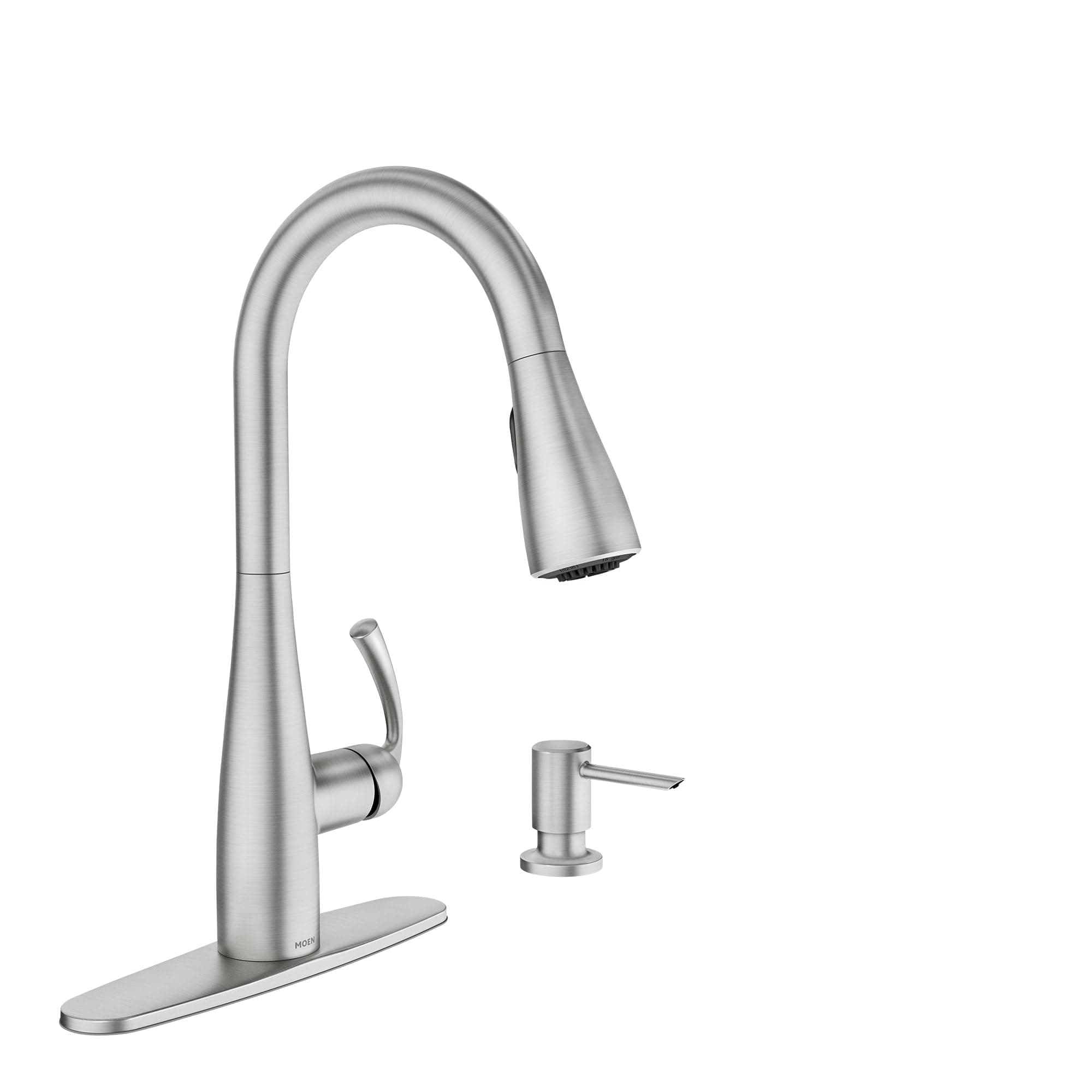 Moen Essie Spot Resist Stainless Pull-Down Kitchen Faucet