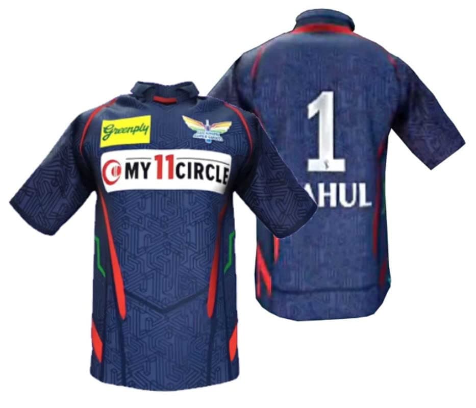 Lucknow Halfsleeve Jersey KL Rahul 1