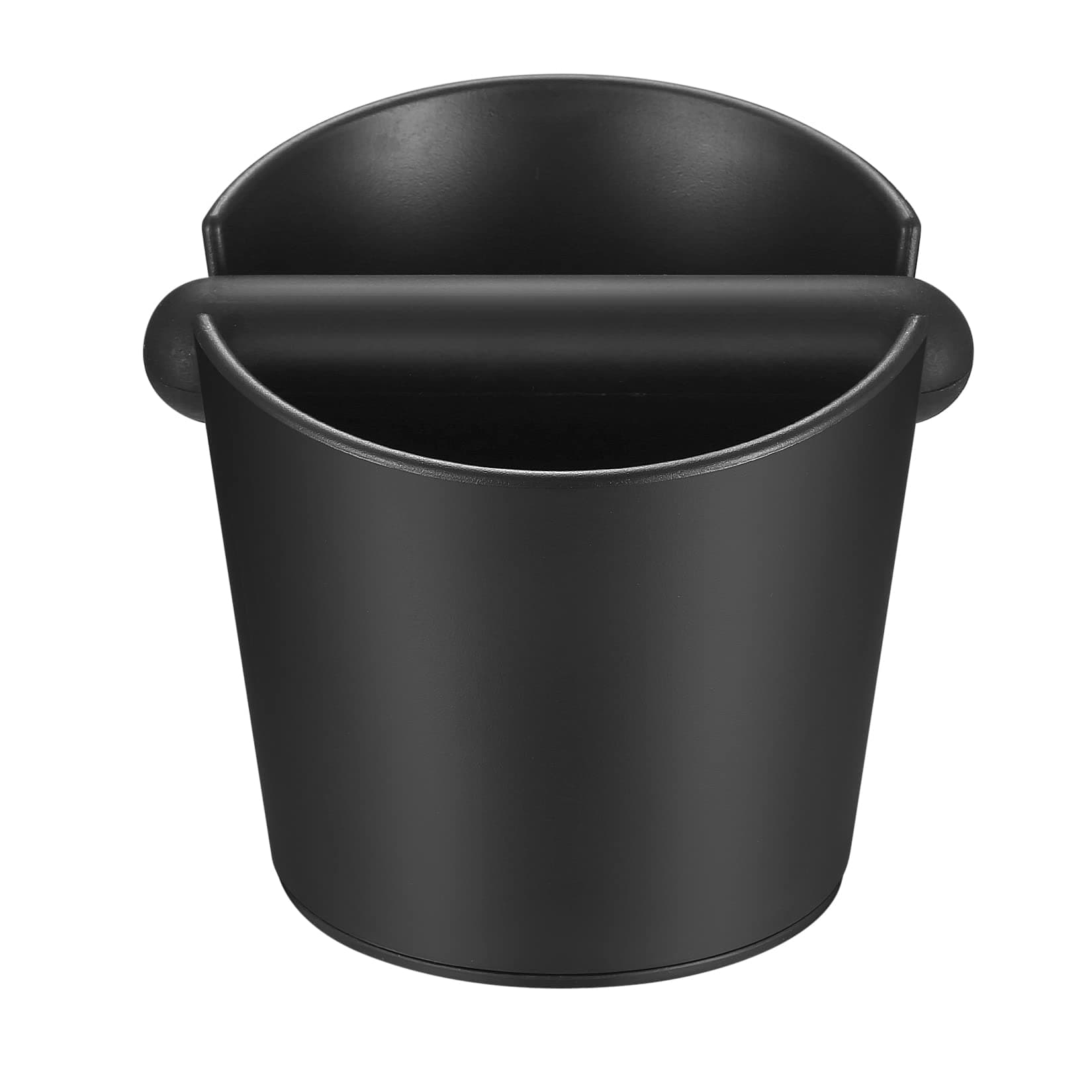 Coffee Knock Box, Coffee Grounds Container, Espresso Knock Box, Coffee Grounds Knock Box, Coffee Bin Non-Slip, Barista Coffee Machine Accessories, with Removable Metal Knock Bar