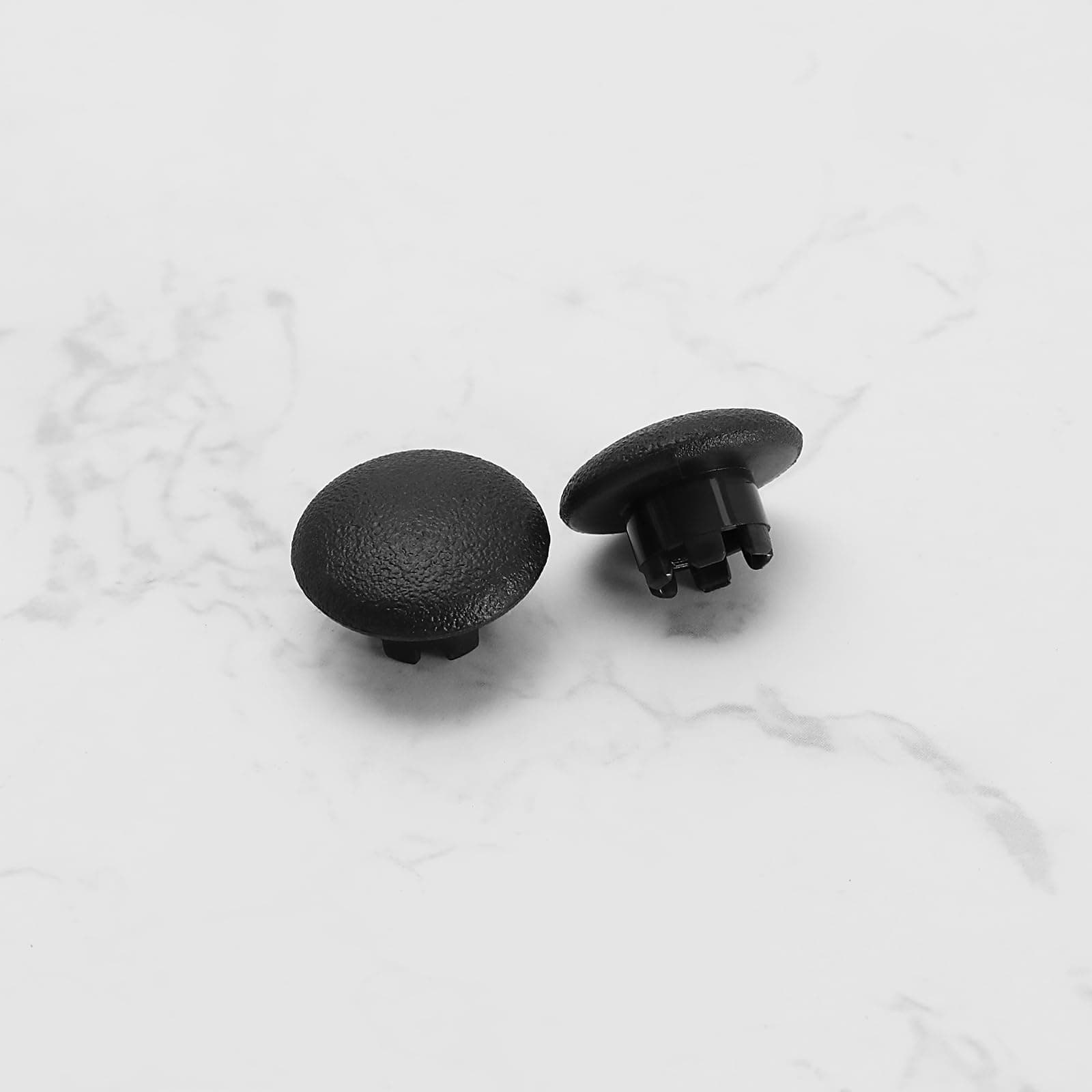 eMagTech 6Pcs Thumbsticks Caps Compatible with PS5 Edge Controller 6 in 1 Interchangeable Analog Stick Joystick Caps Thumb Stick Grips Accessories Black